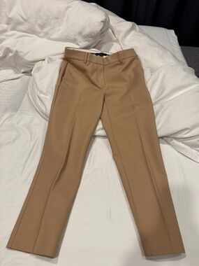Ann Taylor The Petite Eva Ankle Pant Size 0P Cappuccino